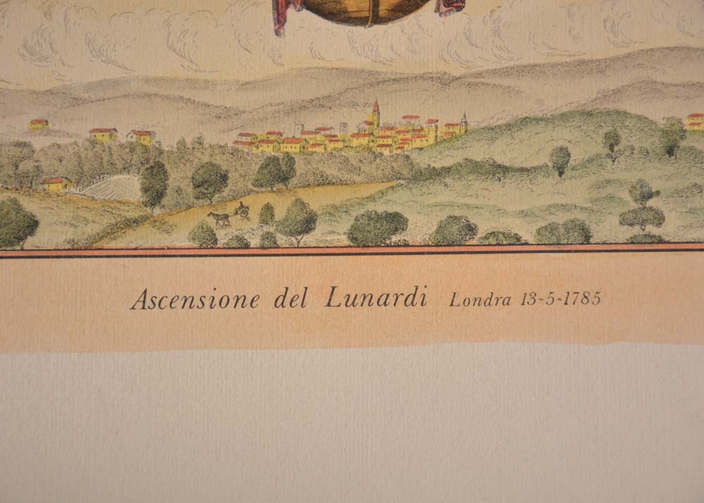 V. Cioni Hand Colored Lithographs