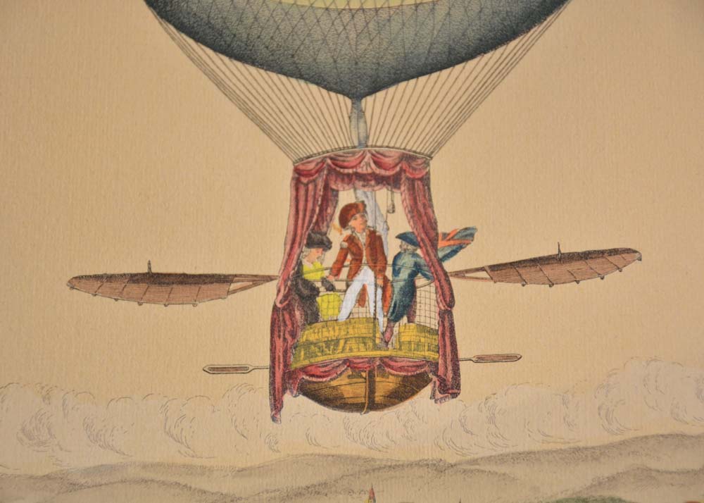 V. Cioni Hand Colored Lithographs