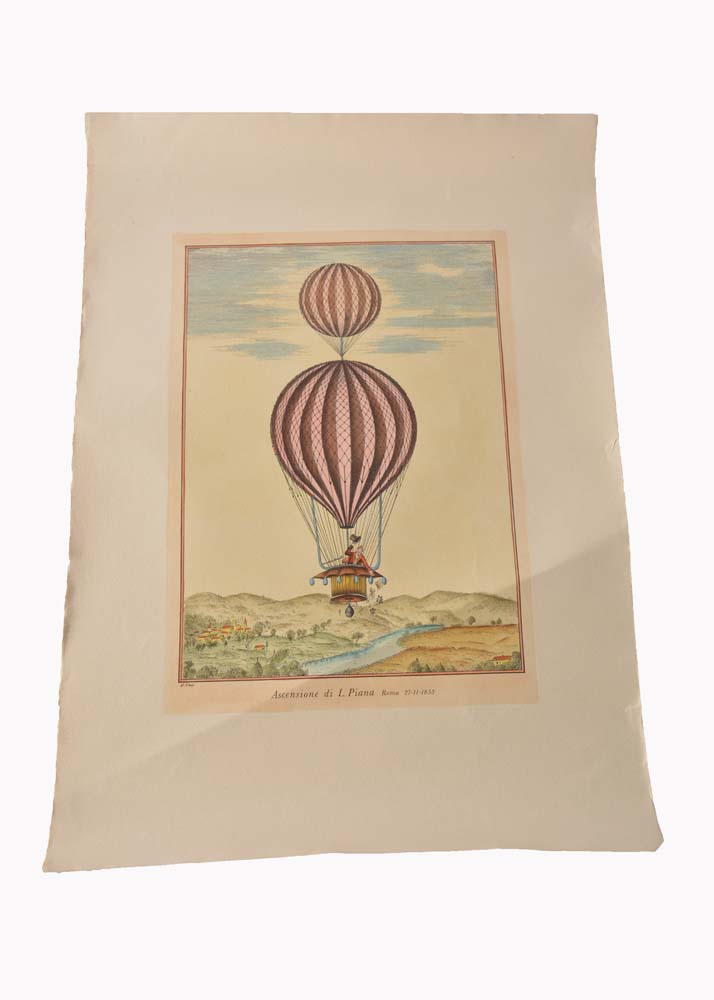 V. Cioni Hand Colored Lithographs