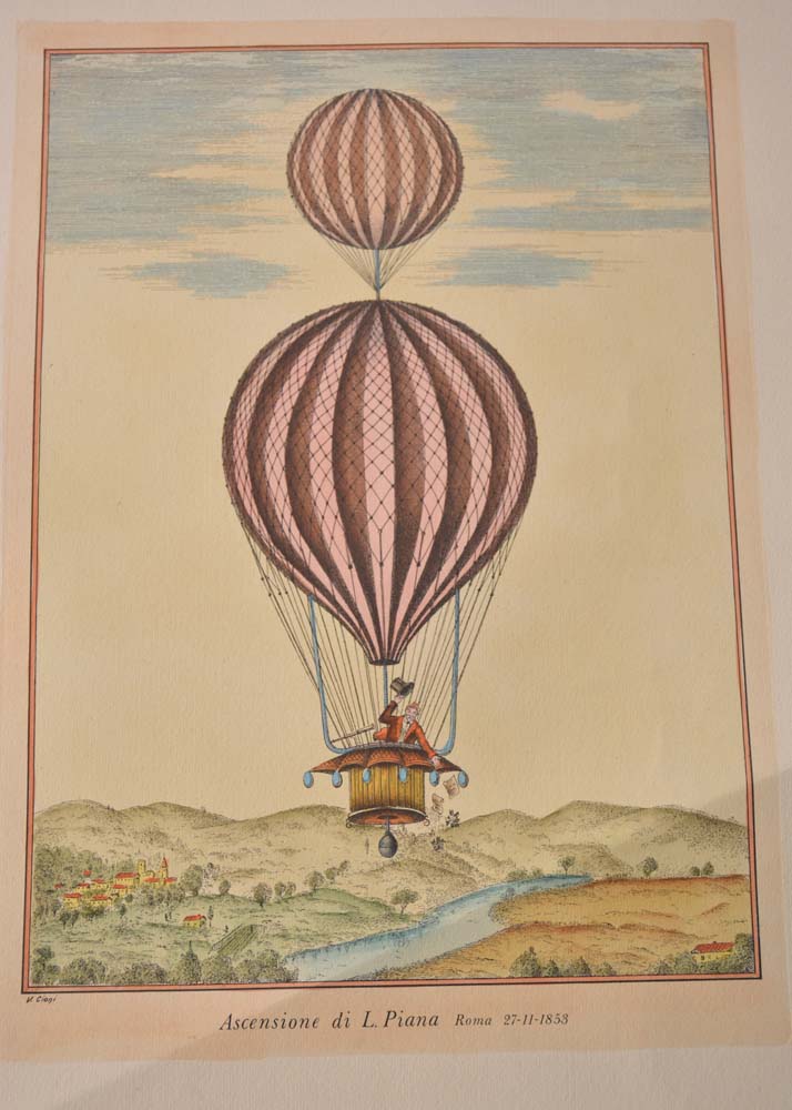 V. Cioni Hand Colored Lithographs