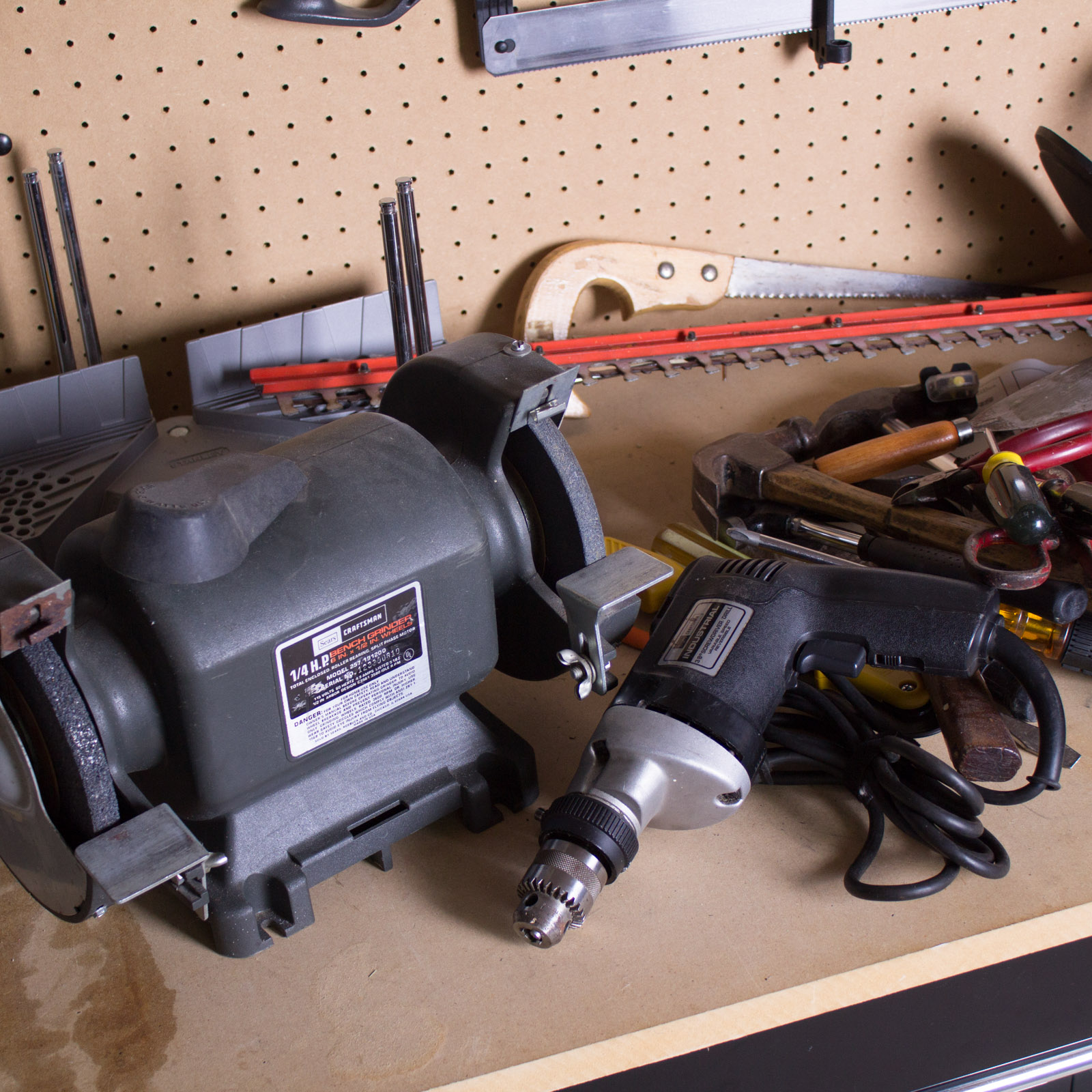 Kobalt Work Bench With Tools