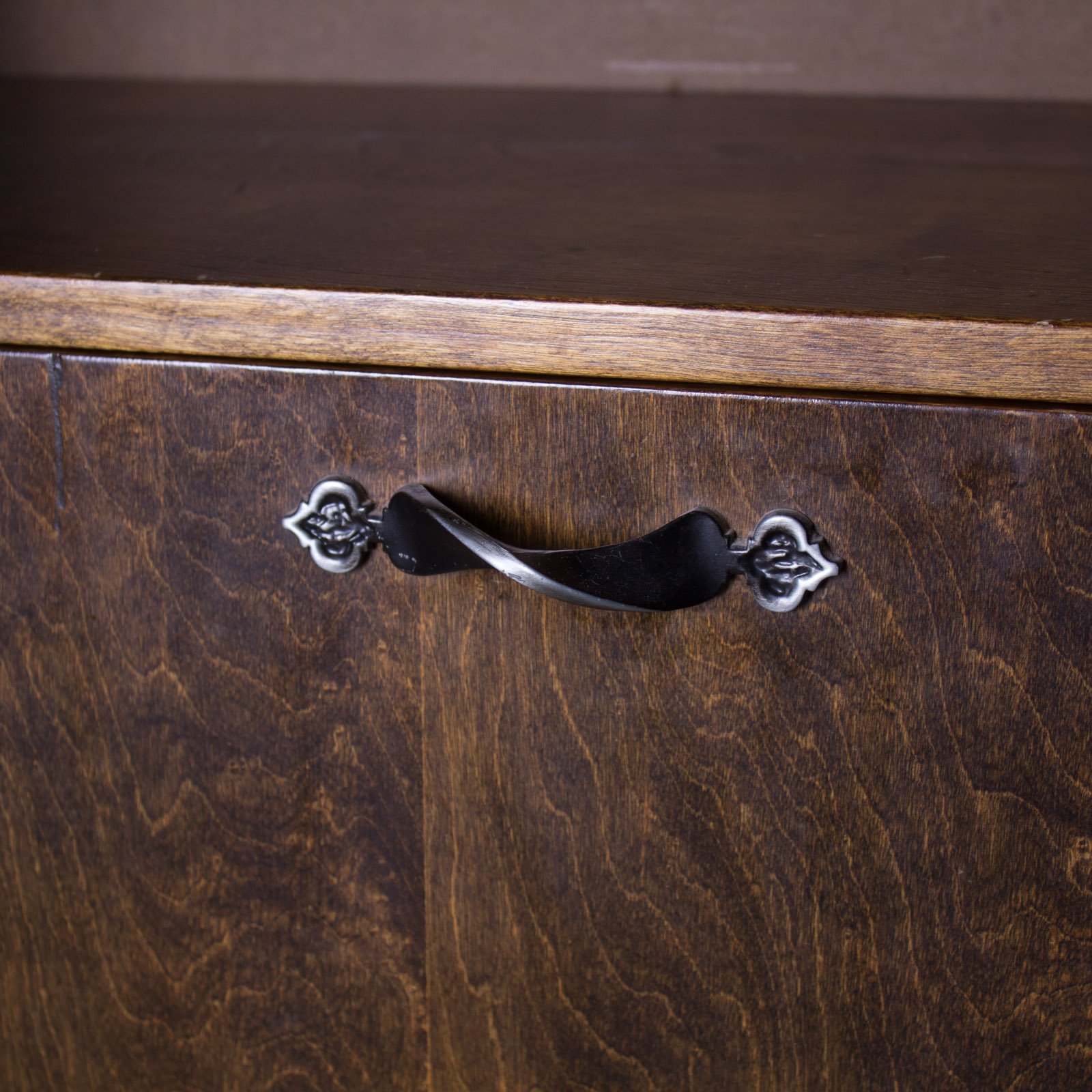 Birch Bookcase With Hutch