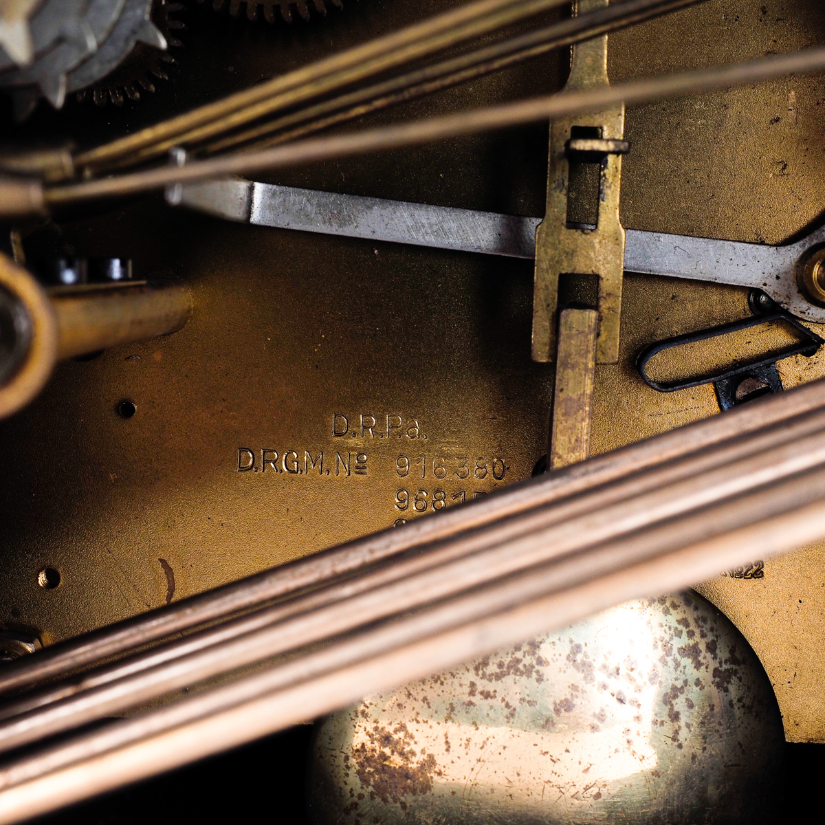 Antique Herman Miller Mantel Clock