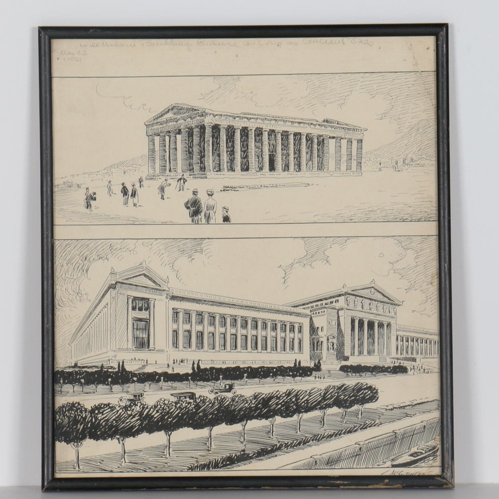 McCutcheon Architectural Sketch Drawing