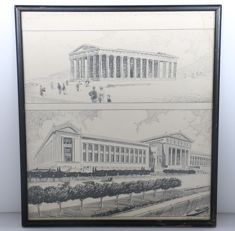 McCutcheon Architectural Sketch Drawing