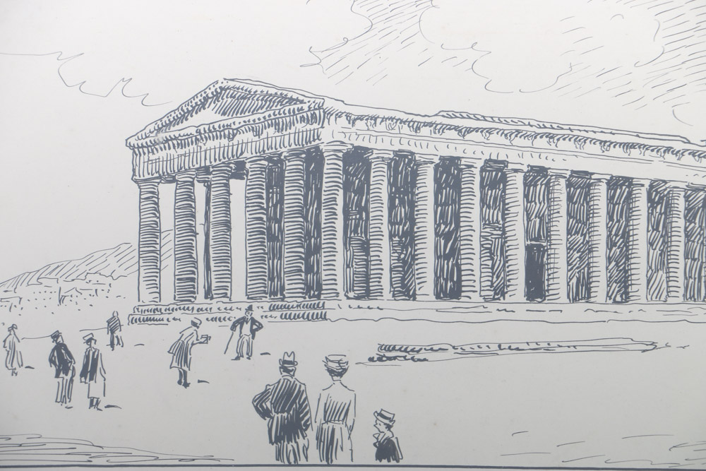 McCutcheon Architectural Sketch Drawing