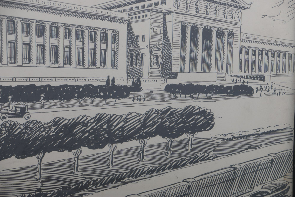 McCutcheon Architectural Sketch Drawing