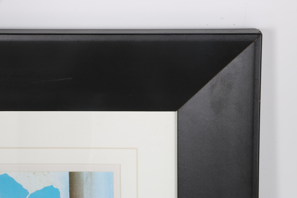 Signed Hakimipour Ritter Floral Print