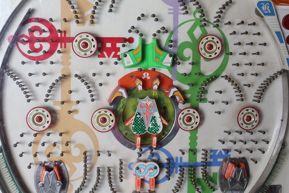 Circa 1960s Kyoraku Sun 406 Pachinko Machine