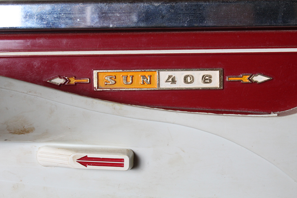 Circa 1960s Kyoraku Sun 406 Pachinko Machine