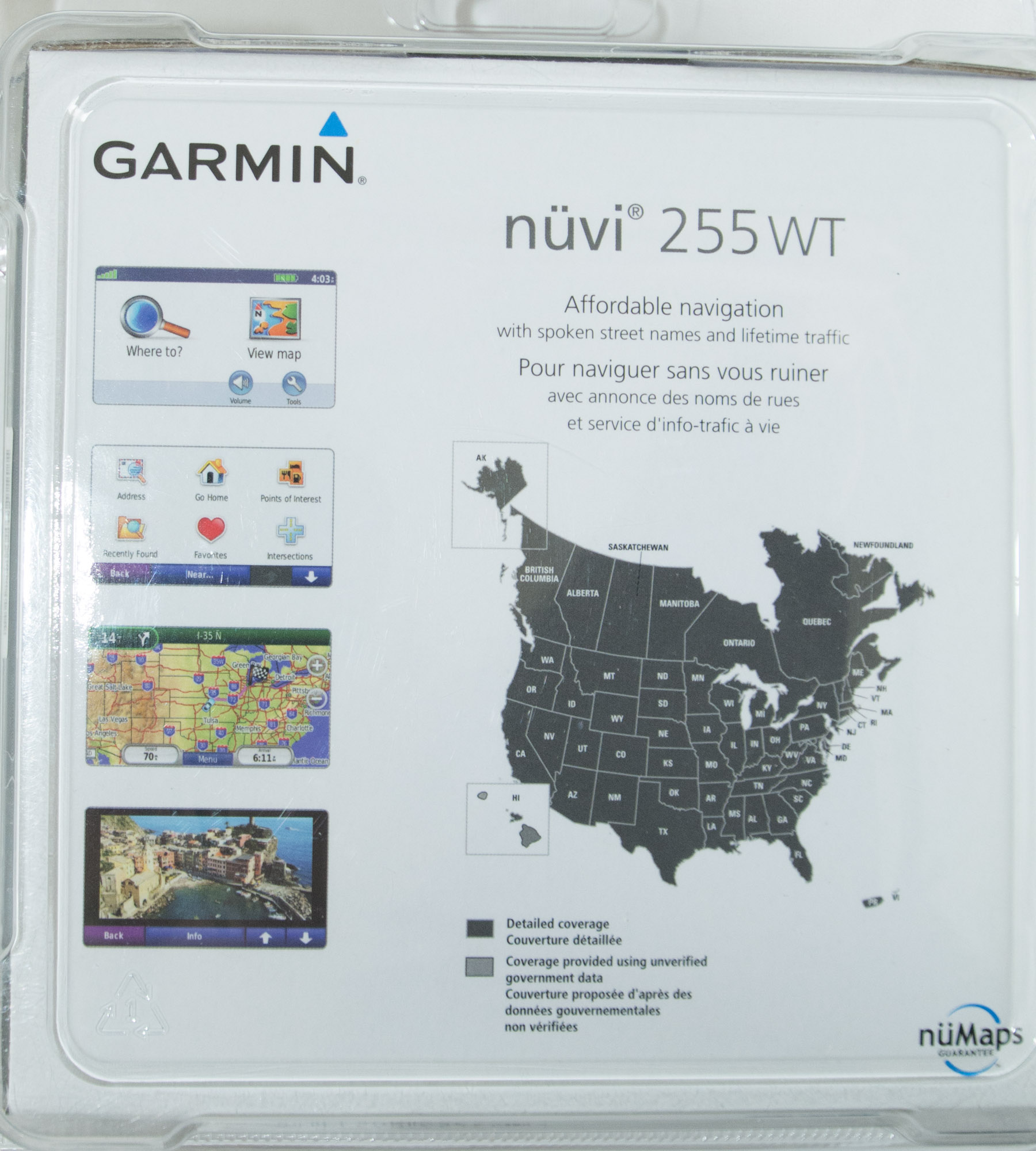 Garmin nüvi 255WT GPS