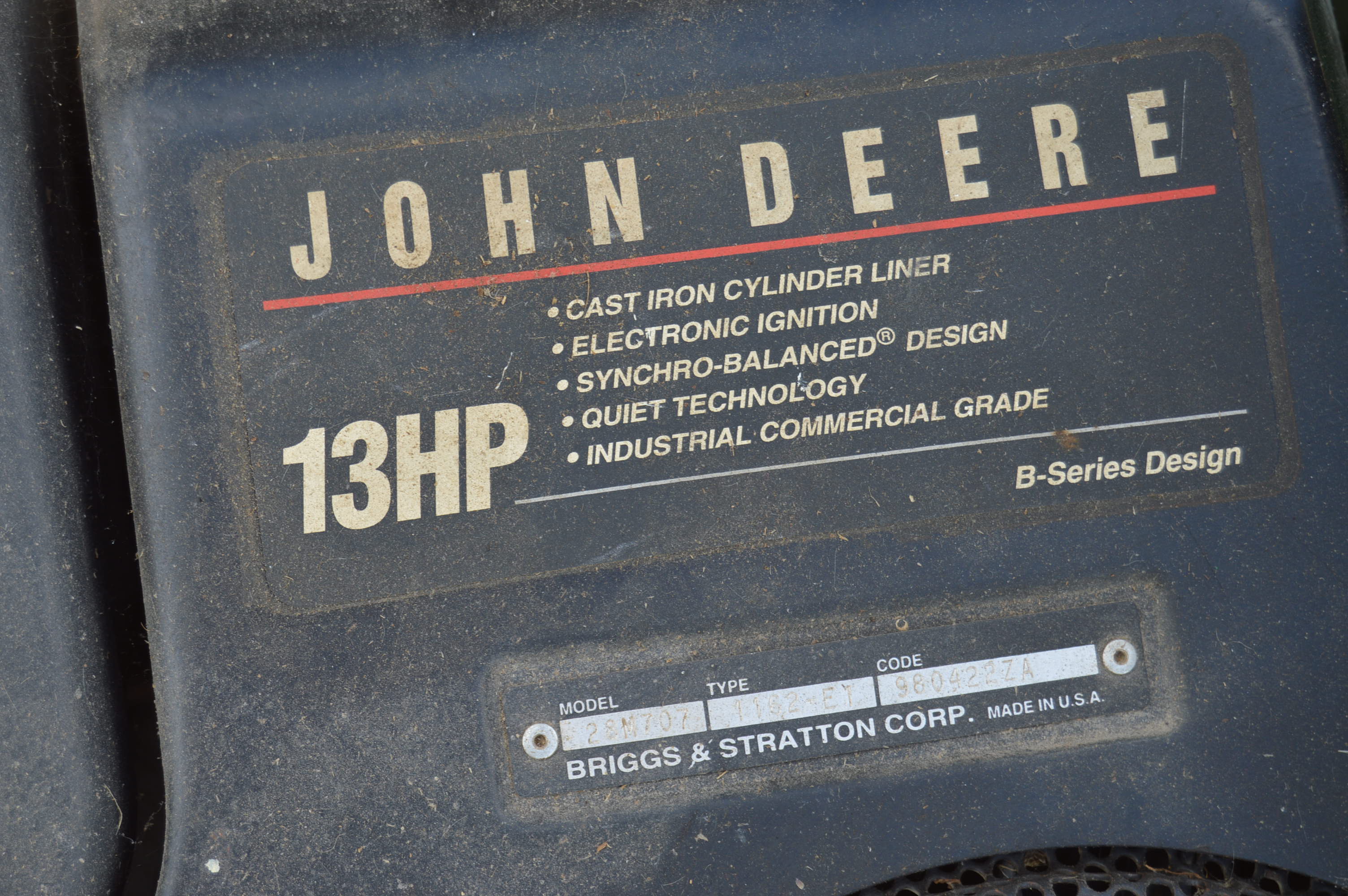 John Deere GX85 Riding Lawnmower