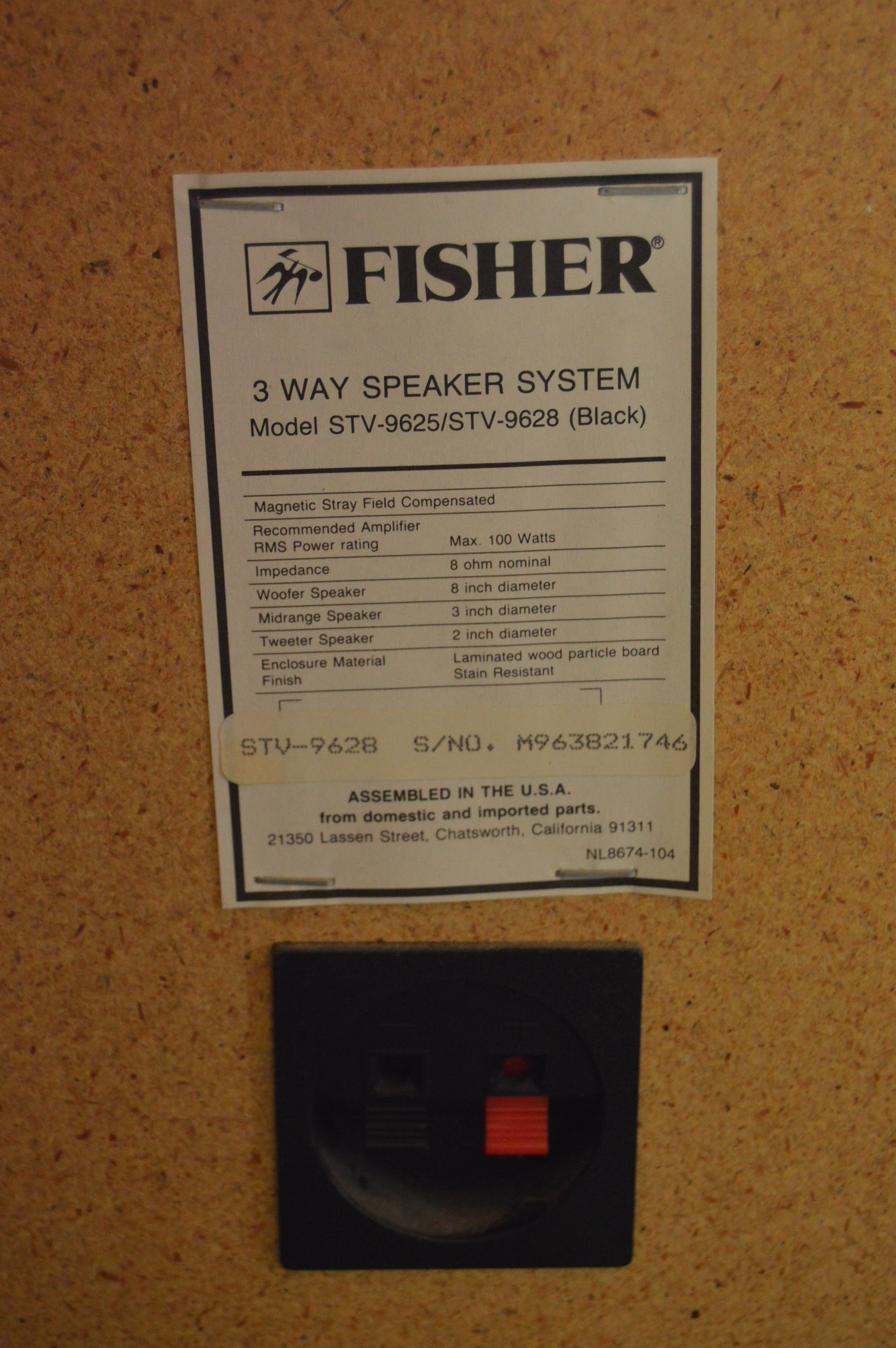 Fisher Stereo System