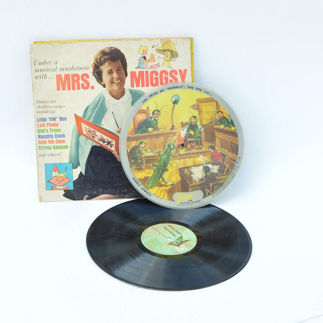 Vintage Storytelling and Children's Records