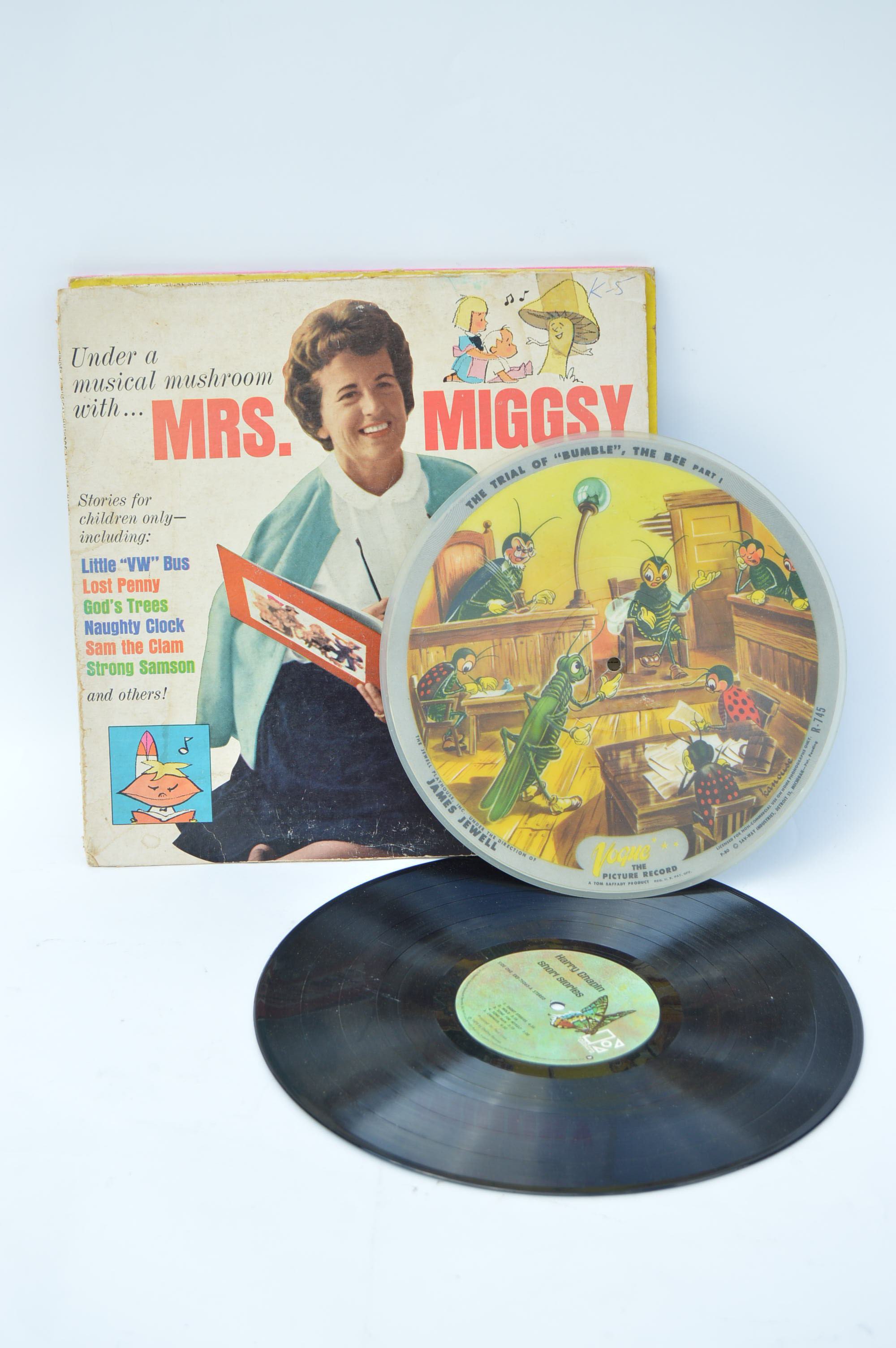 Vintage Storytelling and Children's Records