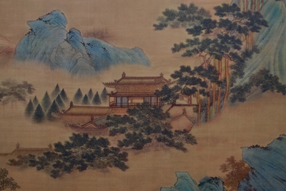 Print After "The Emperor Guang Wu Fording a River" by Qiu Ying