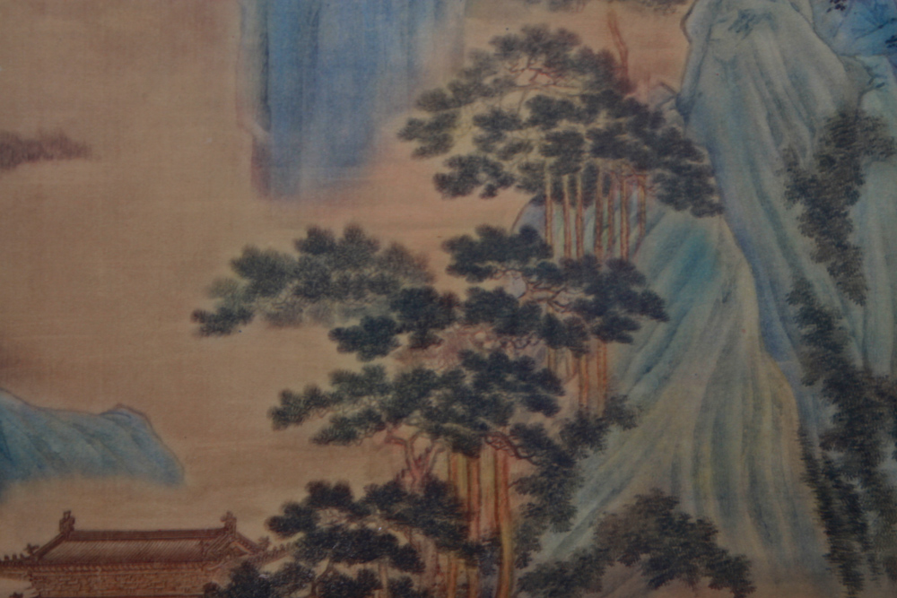 Print After "The Emperor Guang Wu Fording a River" by Qiu Ying