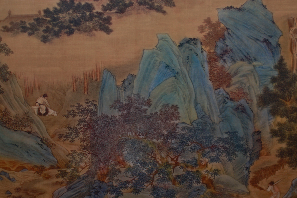 Print After "The Emperor Guang Wu Fording a River" by Qiu Ying