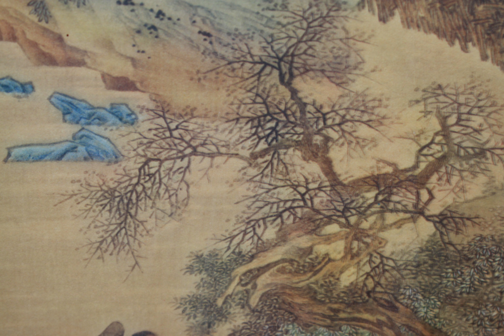 Print After "The Emperor Guang Wu Fording a River" by Qiu Ying