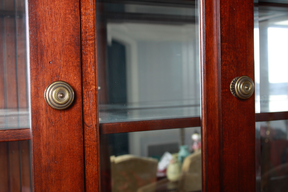 Lane Furniture China Cabinet from The National Geographic Home Collection
