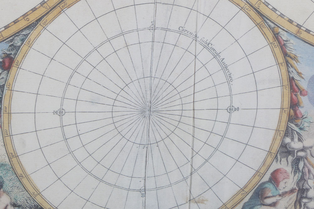 Framed Decorative World Map