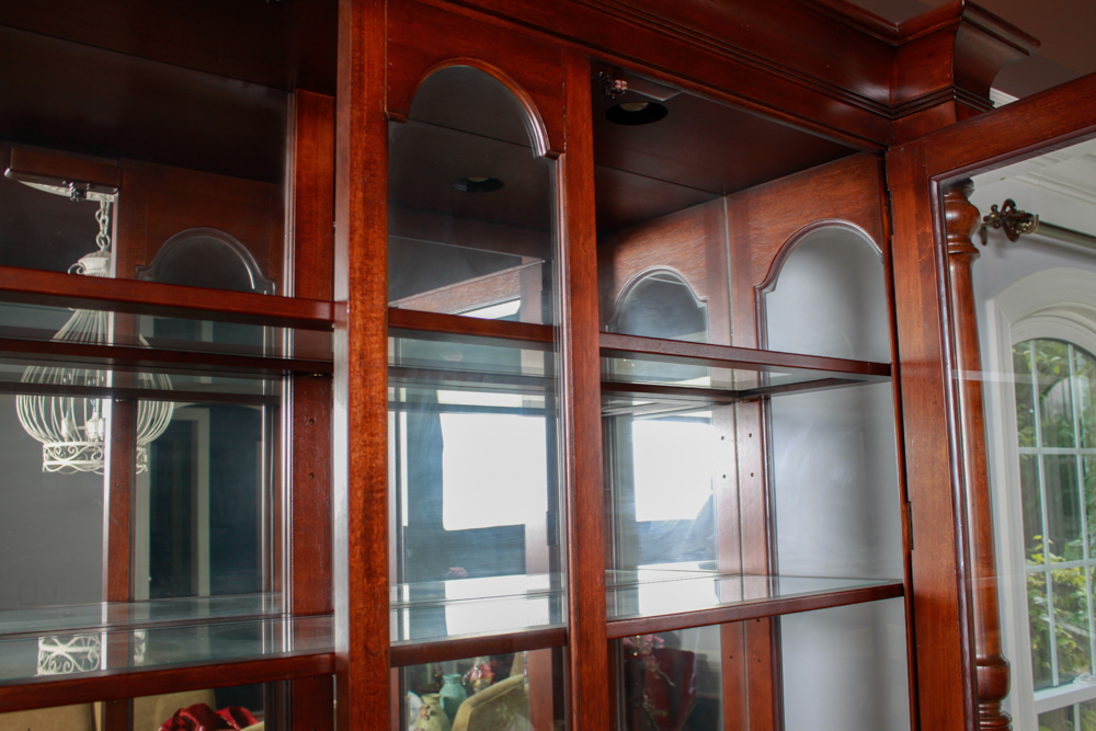 Lane Furniture China Cabinet from The National Geographic Home Collection