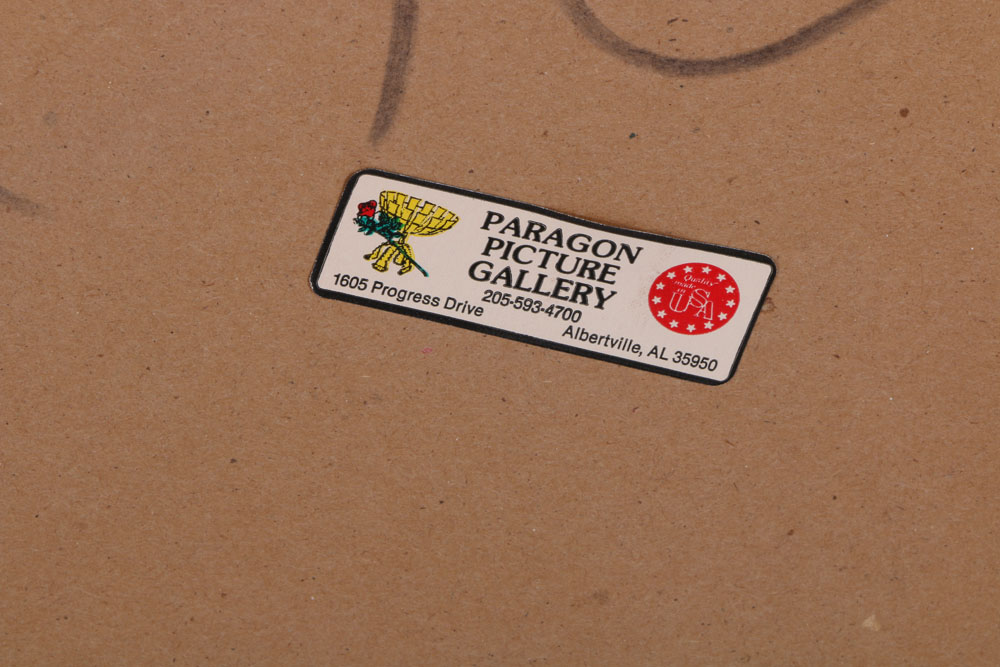 Framed Decorative World Map