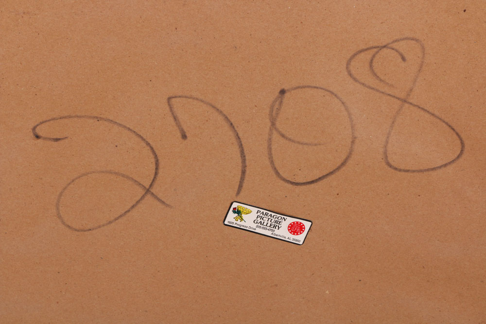 Framed Decorative World Map