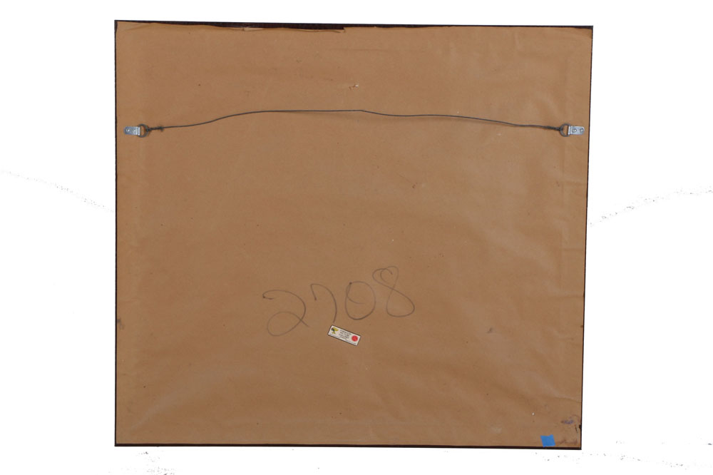 Framed Decorative World Map