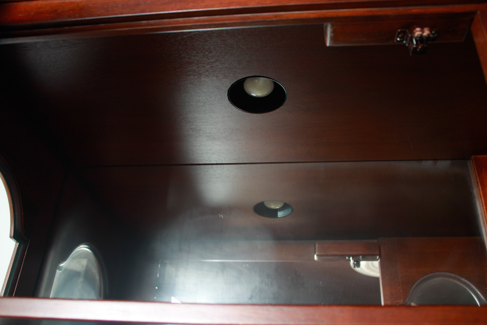 Lane Furniture China Cabinet from The National Geographic Home Collection