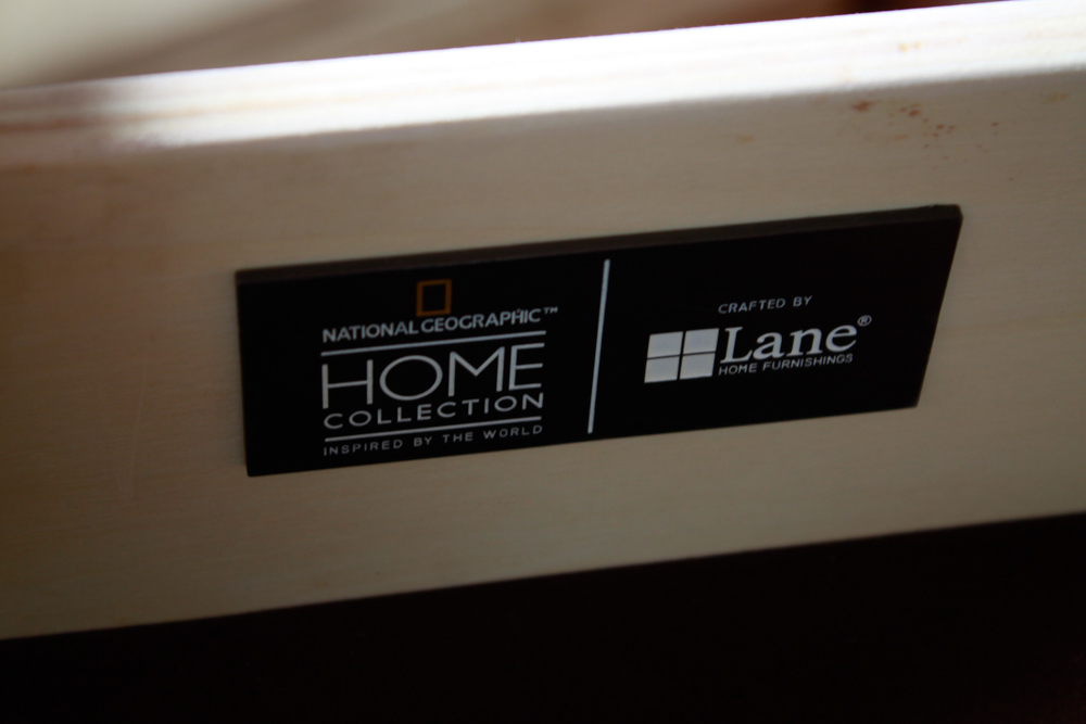Lane Furniture China Cabinet from The National Geographic Home Collection