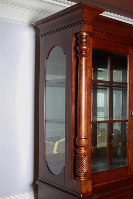 Lane Furniture China Cabinet from The National Geographic Home Collection
