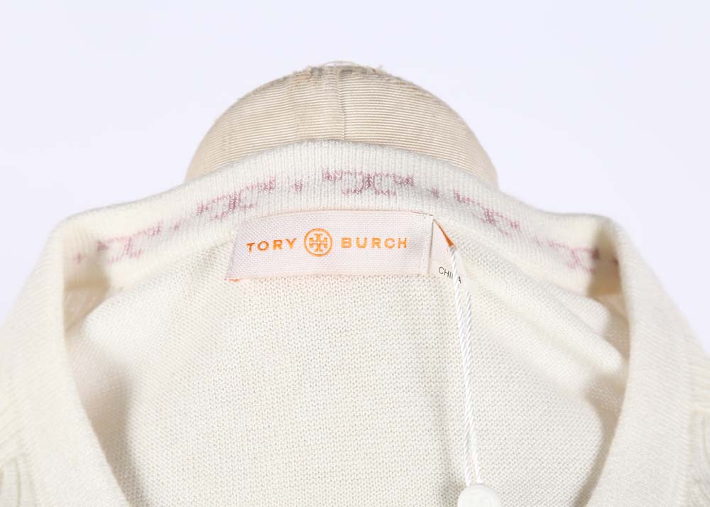 Tory Burch Peplum Cardigan