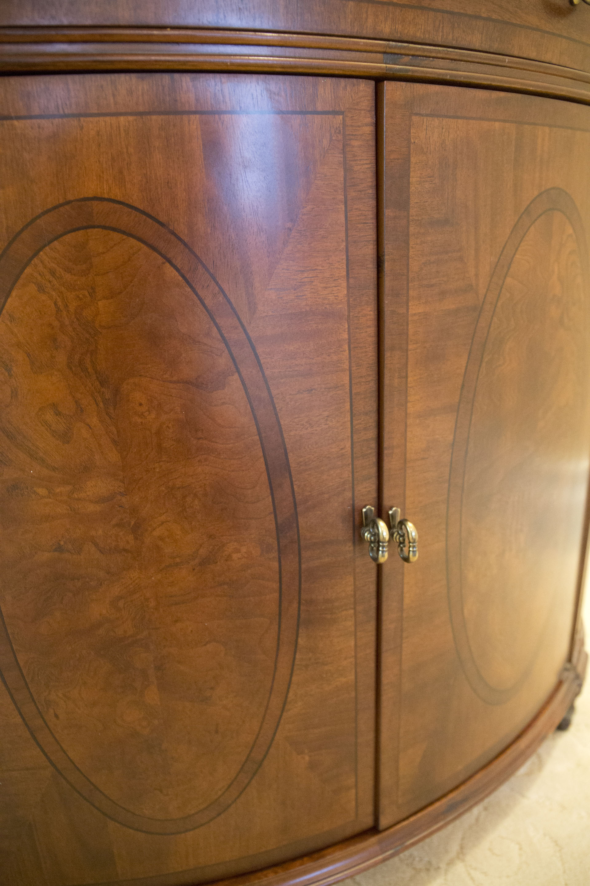 Shenandoah Valley Furniture Rounded Buffet Table