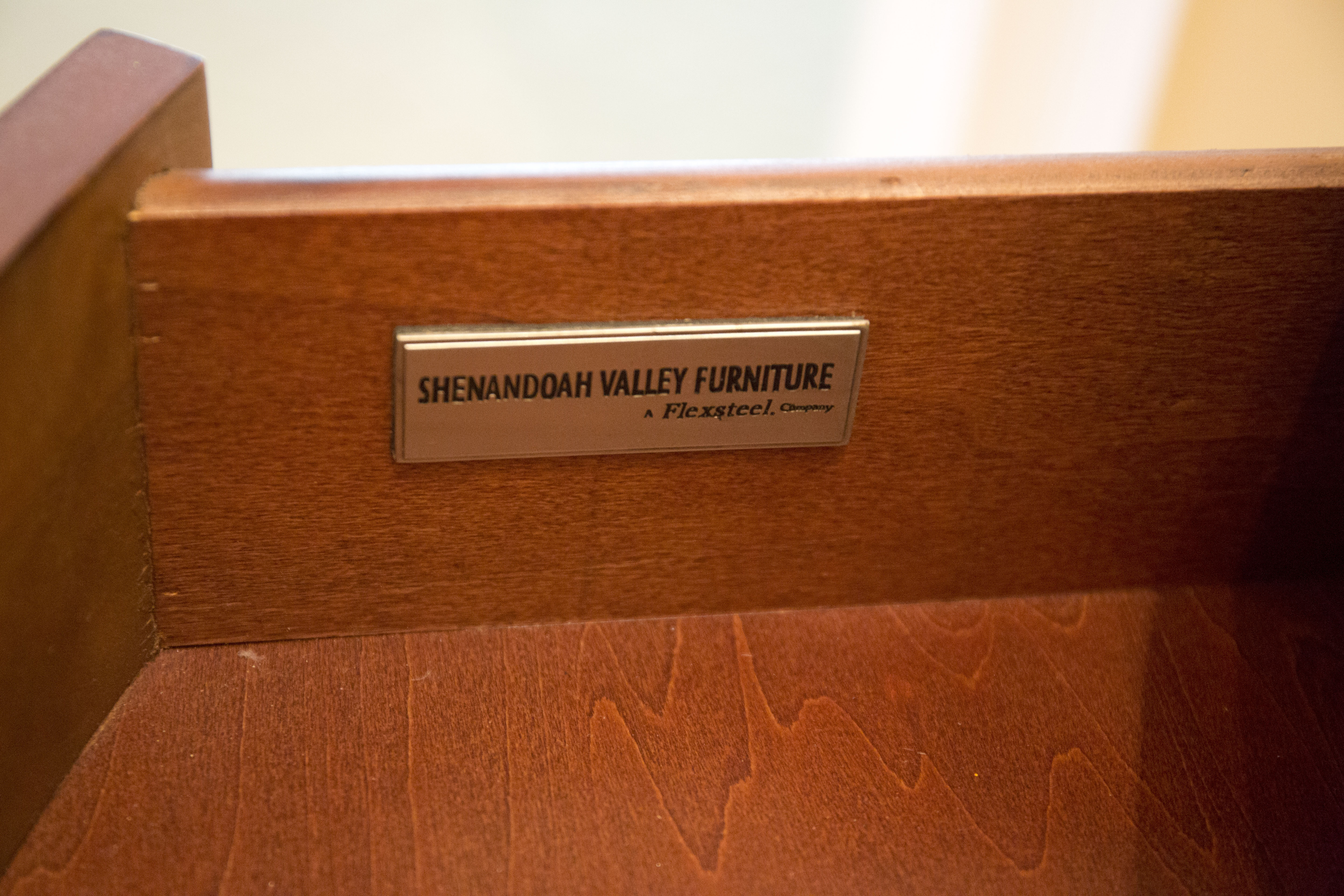 Shenandoah Valley Furniture Rounded Buffet Table