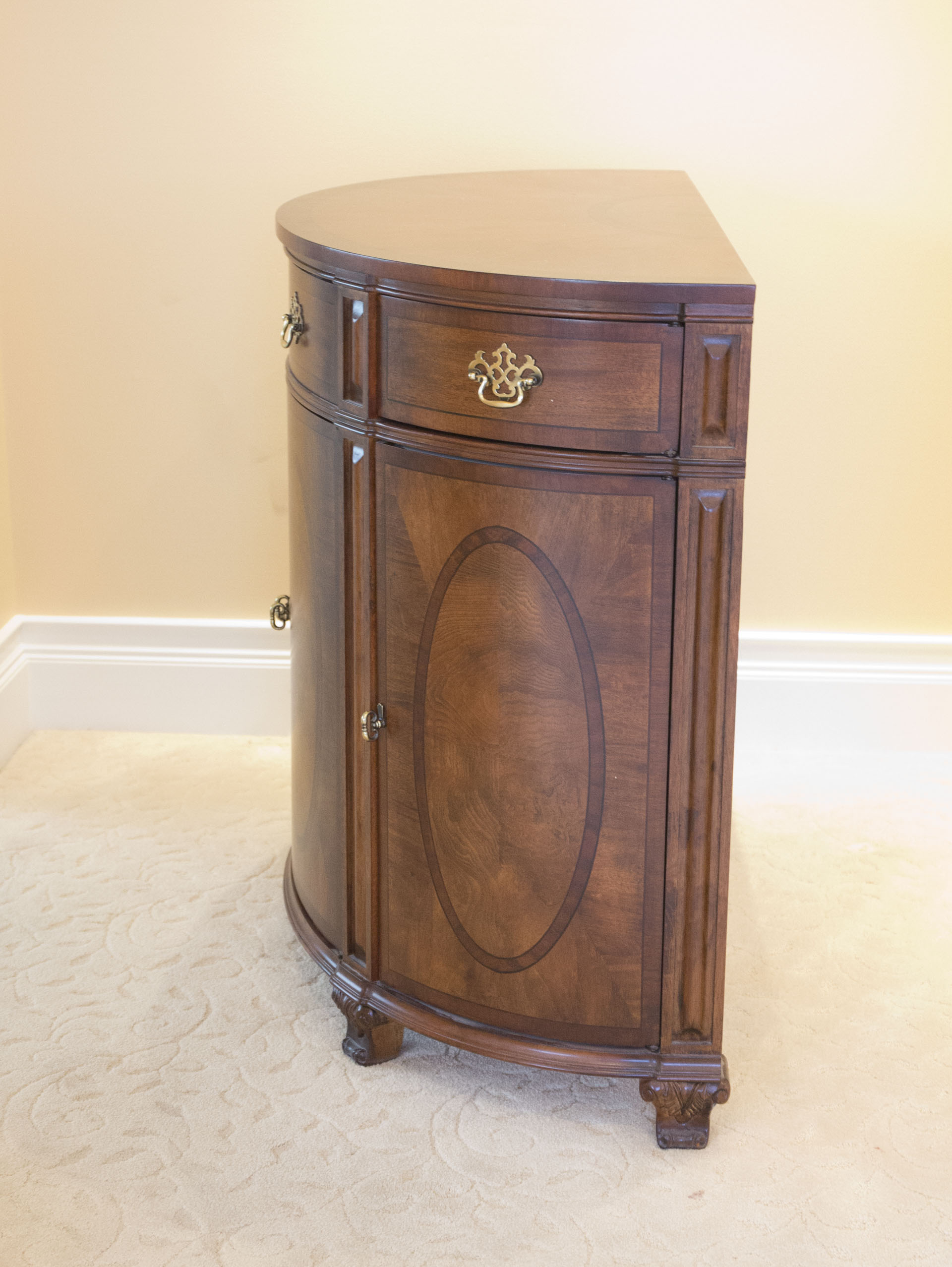 Shenandoah Valley Furniture Rounded Buffet Table