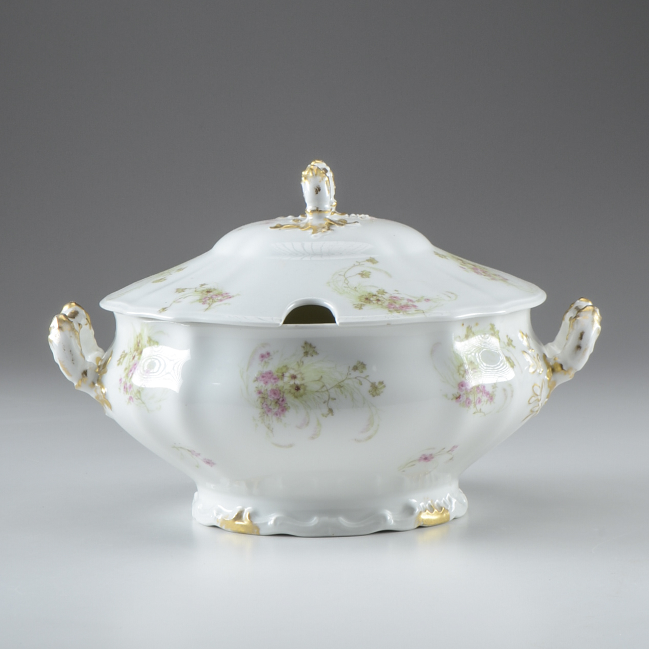 Burley & Company Porcelain Soup Tureen