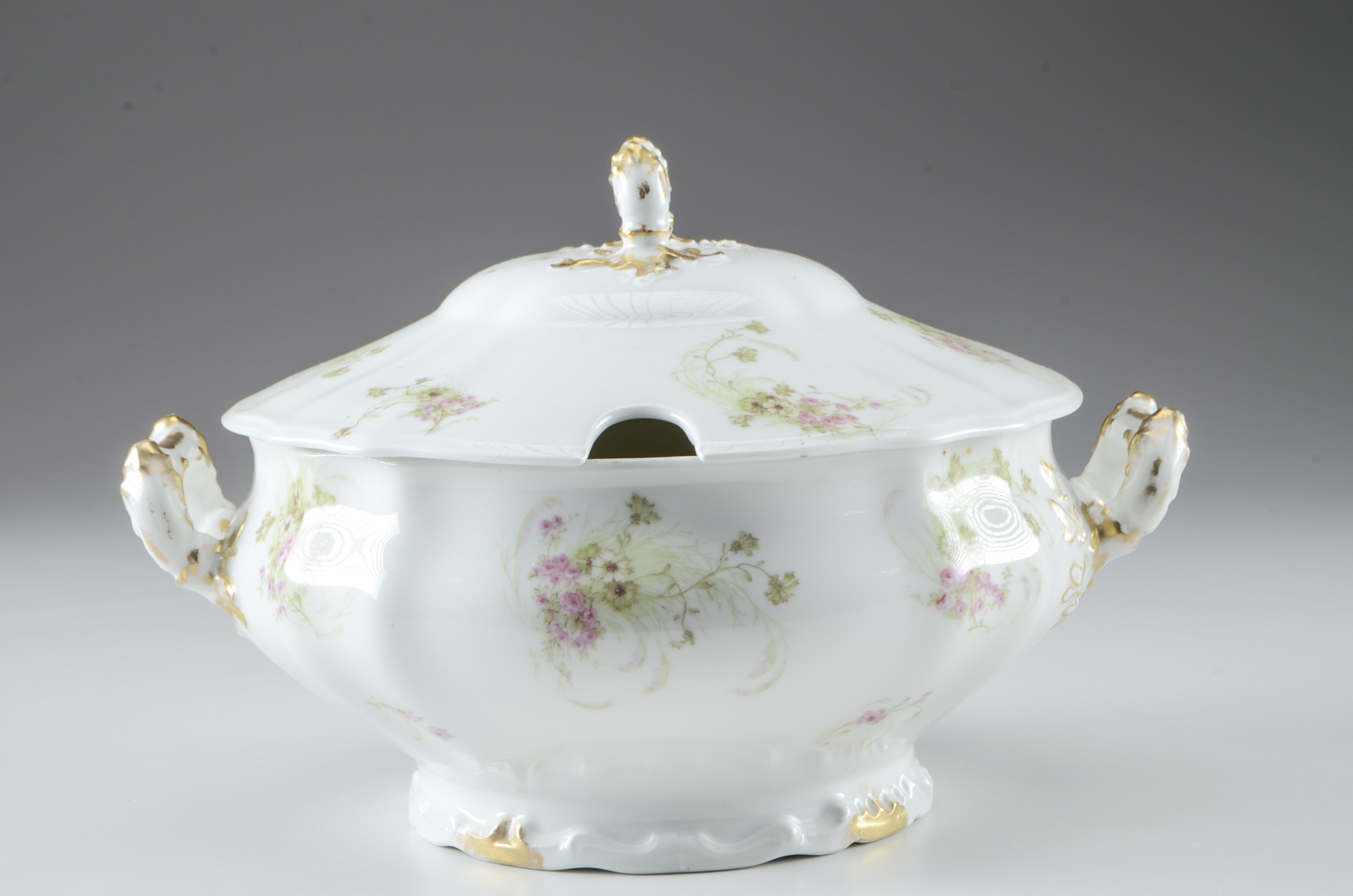 Burley & Company Porcelain Soup Tureen