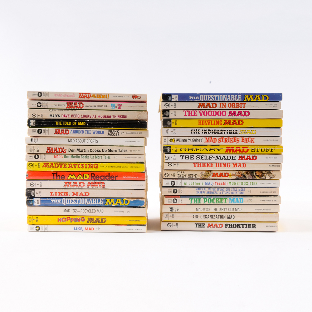 Vintage "Mad" Books from "Mad" Magazine