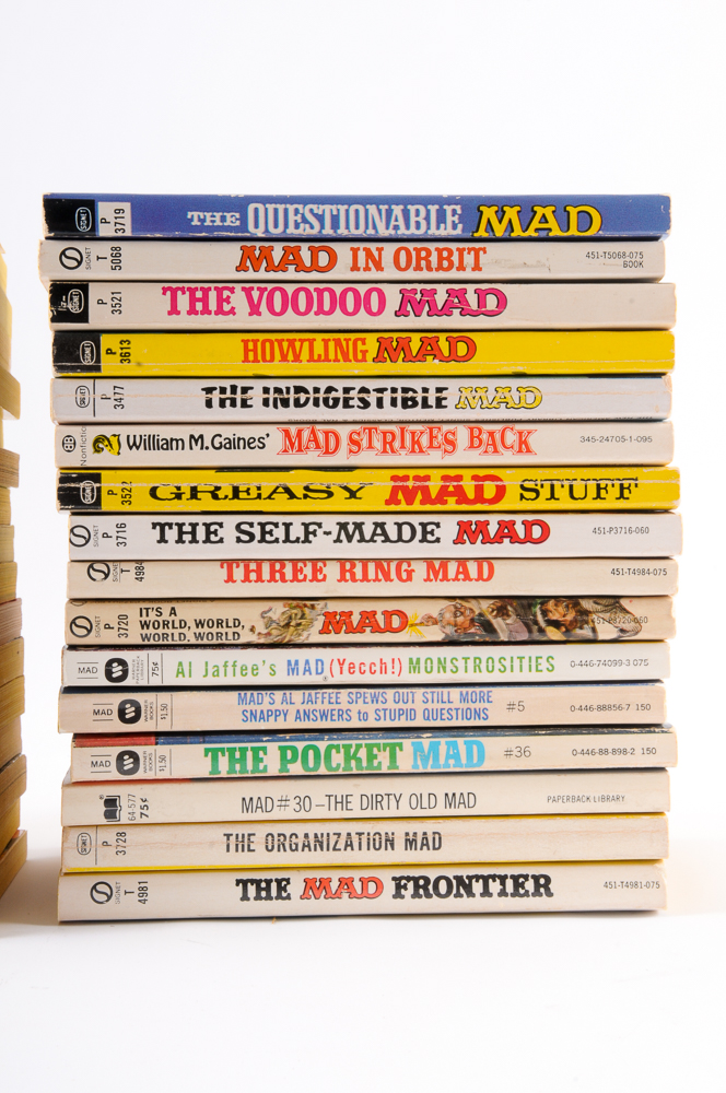 Vintage "Mad" Books from "Mad" Magazine