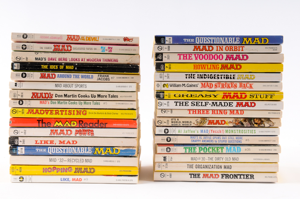 Vintage "Mad" Books from "Mad" Magazine