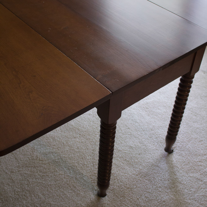 Vintage Walnut Drop Leaf Table