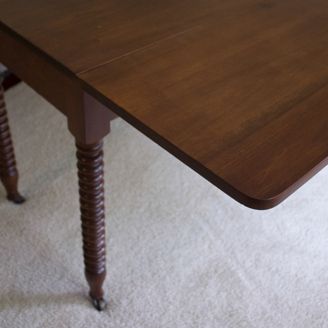 Vintage Walnut Drop Leaf Table