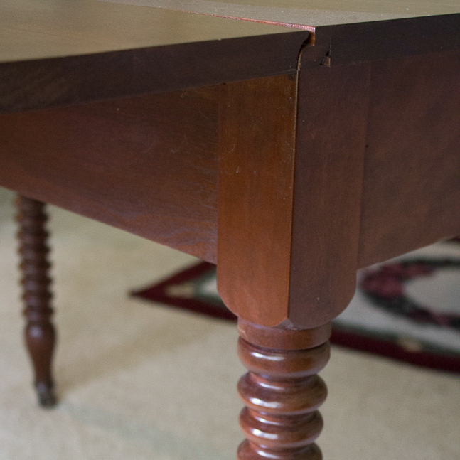 Vintage Walnut Drop Leaf Table
