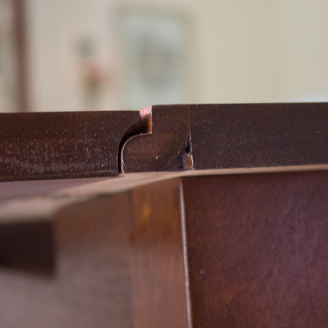 Vintage Walnut Drop Leaf Table