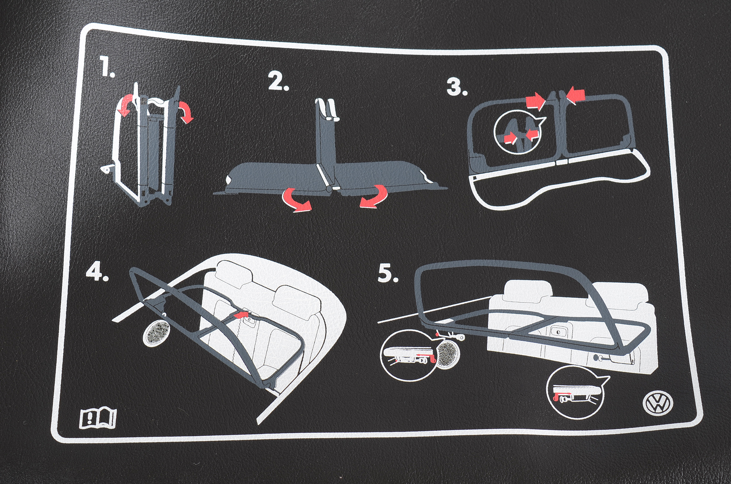 Volkswagen Beetle Convertible LV Windshield with Storage Case