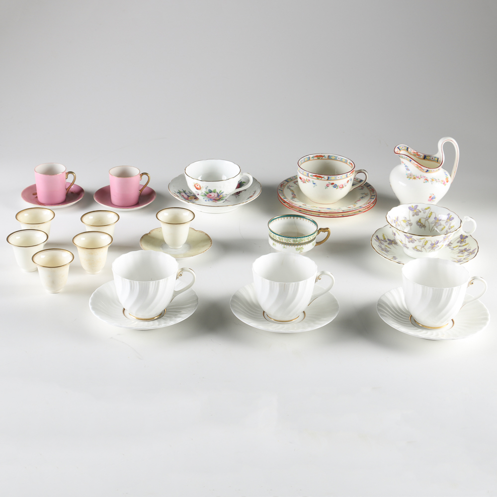 Selection of China From Royal Worcester, Haviland, Nippon and More