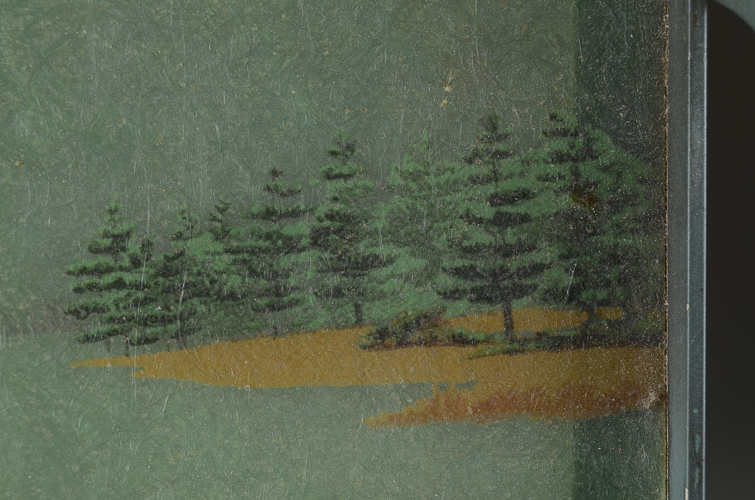 Vintage Hand Painted Fiberglass Tray of Quails by Grace Gilmore