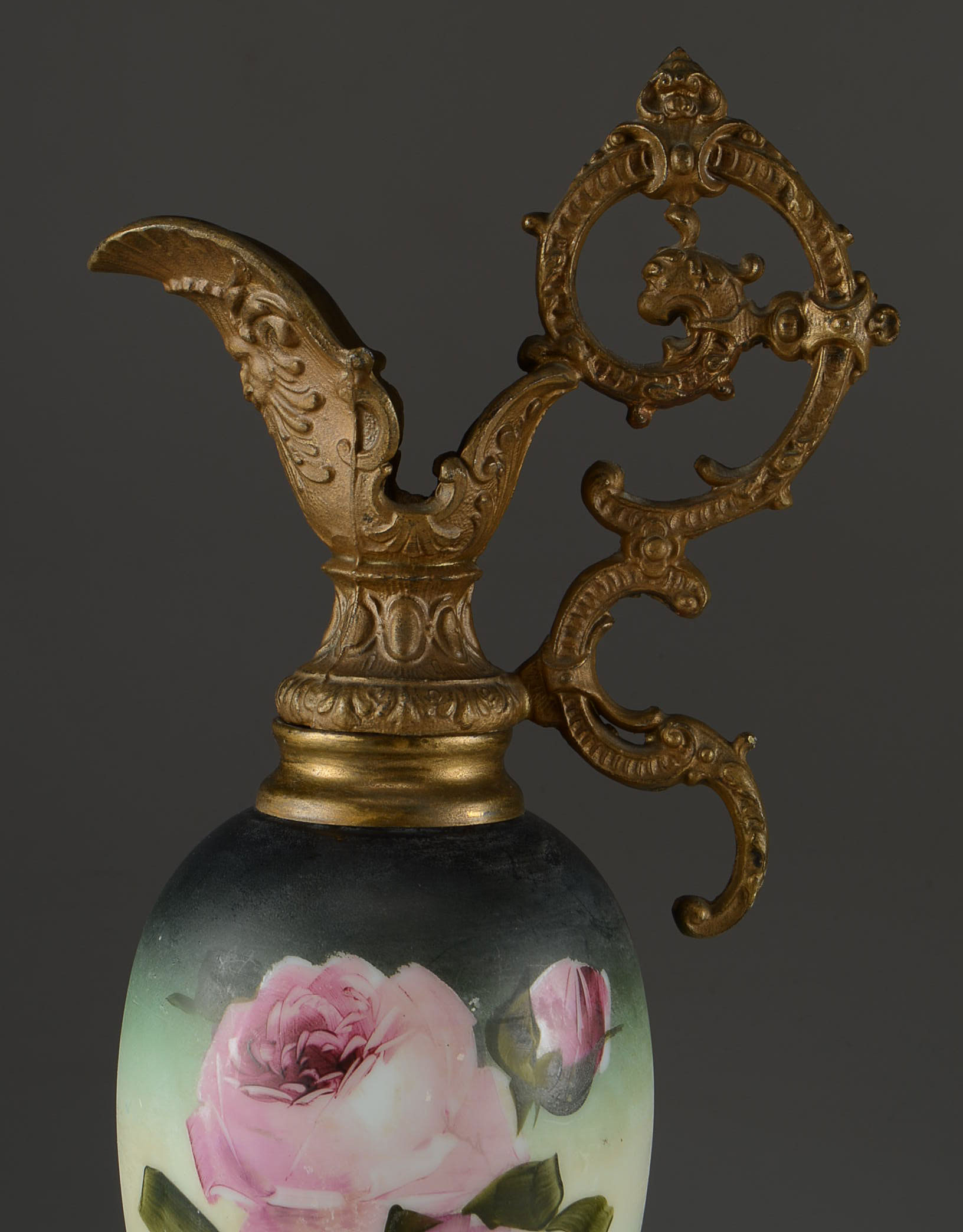 Hand-Painted Victorian Ewer