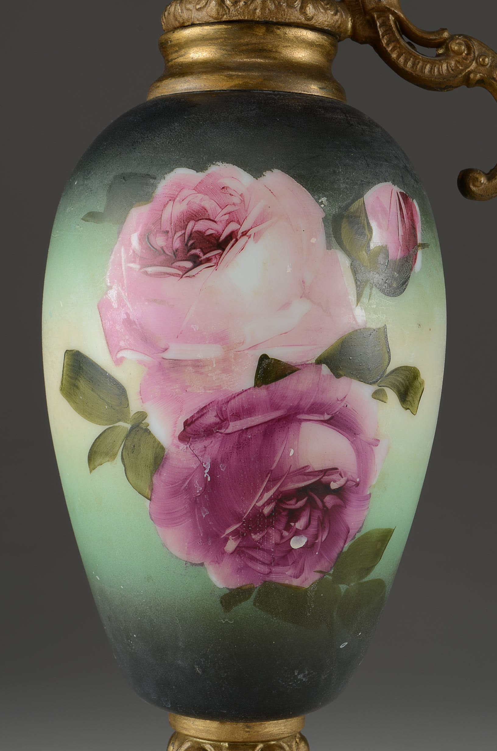 Hand-Painted Victorian Ewer